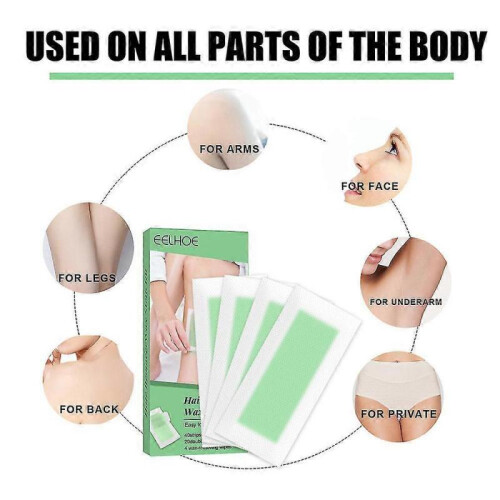 Hair Removal Wax Strips Kit Easy To Use Fast Tear-off 2
