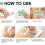 Hair Removal Wax Strips Kit Easy To Use Fast Tear-off 5