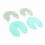 Comfortable Green Gel Breast Pads: Reusable Hot/Cold Compress 1 Pair 5