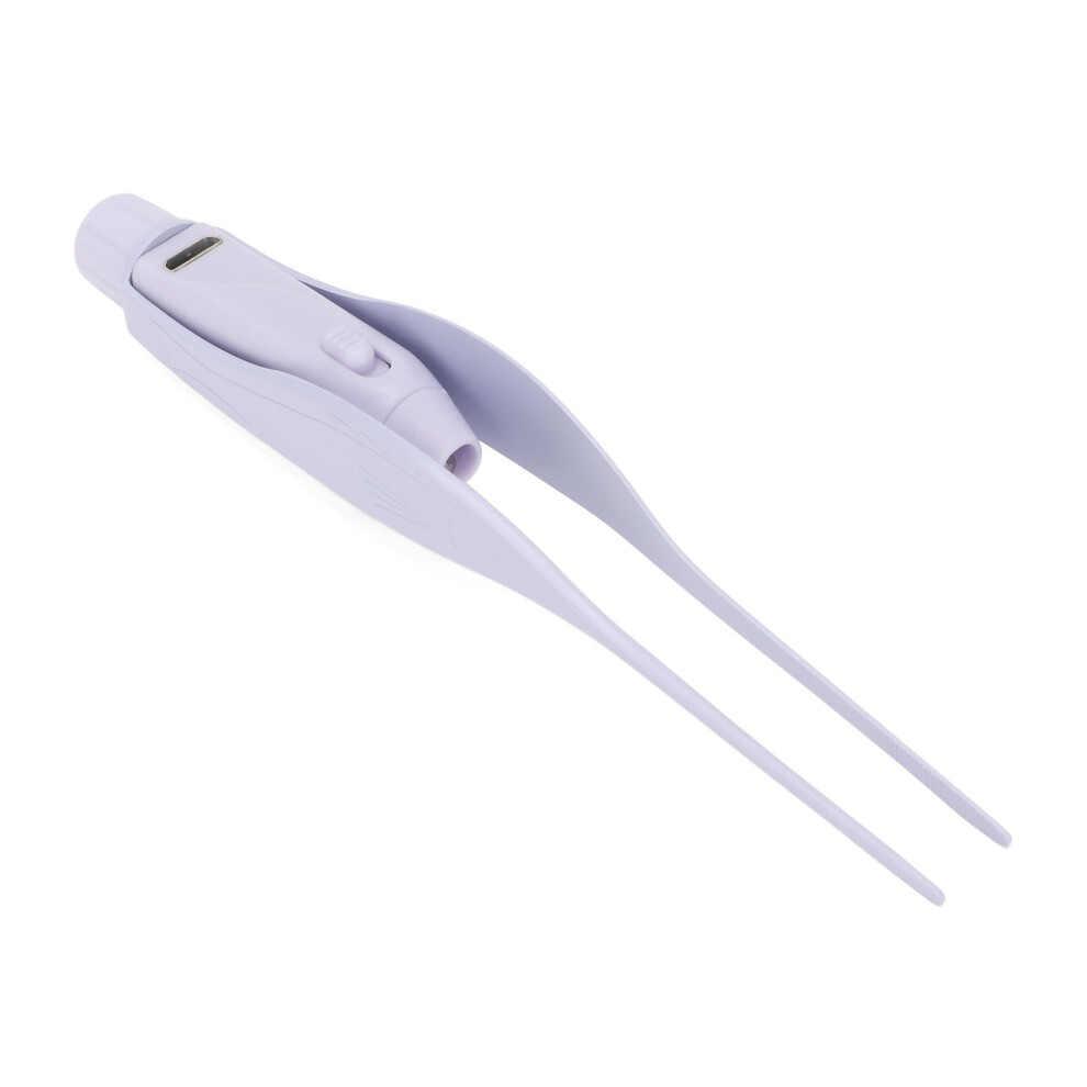 Light/Purple Usb Charging Ear Cleaning Tweezers 250Mah For Kids