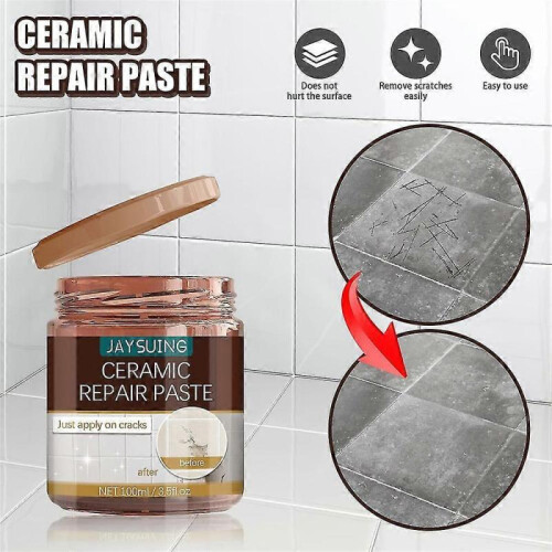 100ml Tile Repair Cream Grout Filler Quick Drying Ceramic Crack Paste for Bathroom 2