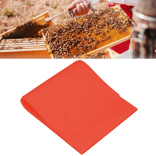 2 pcs Beeswax Foundation Sheets Press Machine 41.3x20.5cm Red
