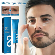 Energizing Eye Cream for Men, Caffeine Eye Cream for Anti-Aging, Smoothing Under Eyes, Vitamin C Eye Cream for Dark Circles, Wrinkles