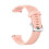 (Pink) For Garmin forerunner 245 645 Music Silicone Replacement Watch Wrist Strap Band 1