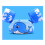 Kids Inflatable Cartoon Swim Vest, Foldable EPE Buoyancy Jacket 3