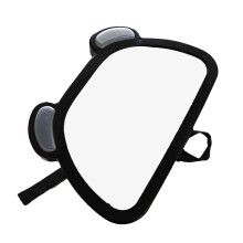 Baby View Mirror Rear Facing Shockproof 30x20x3cm Black Safety Drive