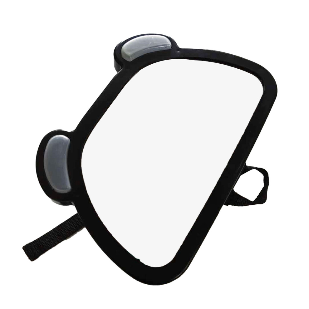 Baby View Mirror Rear Facing Shockproof 30x20x3cm Black Safety Drive