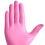 100 Stück Nitrilhandschuhe Größe M pink 9  24 cm puderfrei 7