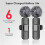3 in 1 Wireless Lavalier Microphones compatible IPhone, Android, Camera, USB-C Microphone, Mini Micr 5