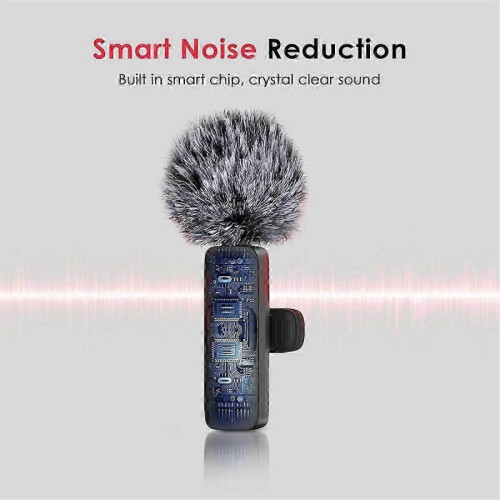 3 in 1 Wireless Lavalier Microphones compatible IPhone, Android, Camera, USB-C Microphone, Mini Micr 2
