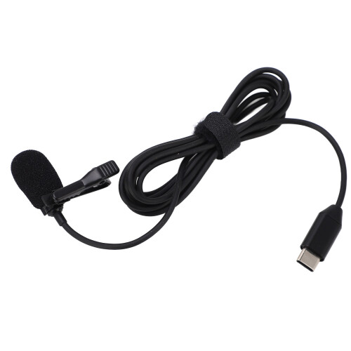 Condense Clip-On Lapel Mic with Type C for Insta360 ONE RS Omnidirectional