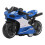 Pull Back Alloy Motorcycle Toy for Kids, 9cm Blue Simulation Model 2