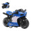 Pull Back Alloy Motorcycle Toy for Kids, 9cm Blue Simulation Model 1
