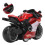 Pull Back Alloy Motorcycle Toy - Red, 9cm Kids Gift Collection 3