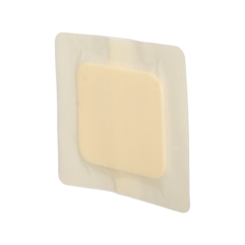 Wound Care Hydrocolloid Foam Pads Adhesive Waterproof 10x10cm 5 Count