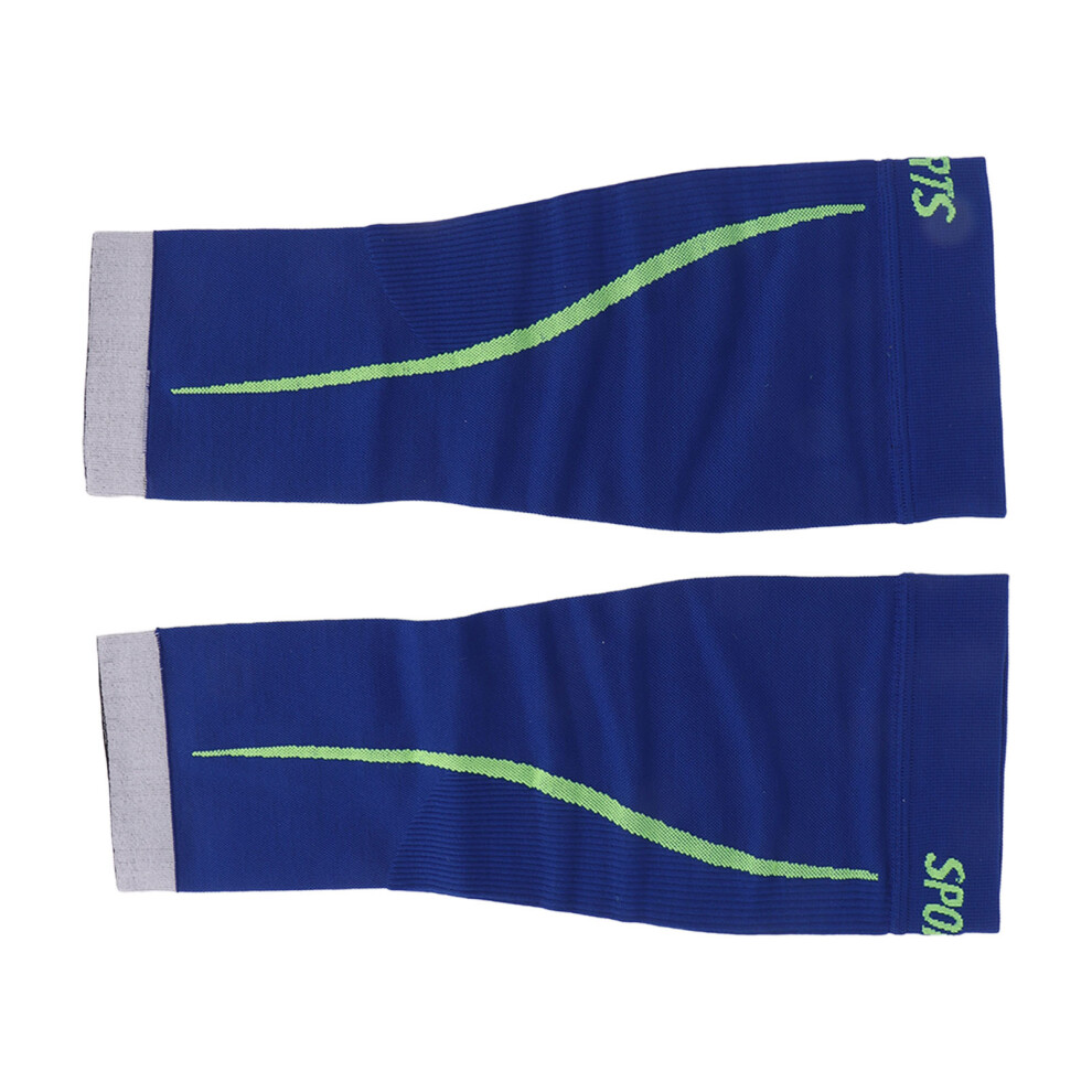 Dark/Blue Footless Calf Compression Sleeve XX-Large For Sports Running