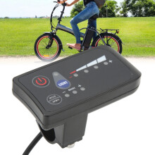 Wasserdichte Elektrofahrrad-Anzeige 5-poliges ABS-LED-Panel 24V