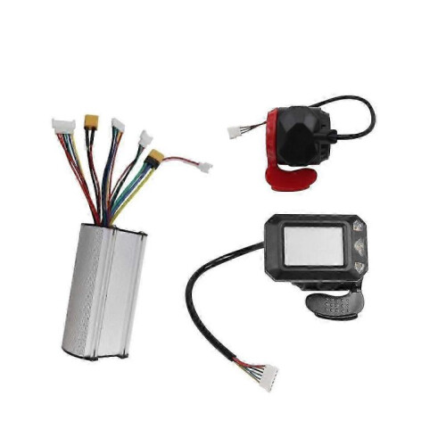 36V 350W Folding Scooter Controller Kit Electric Scooter Controller LCD Display Brake Accelerator T