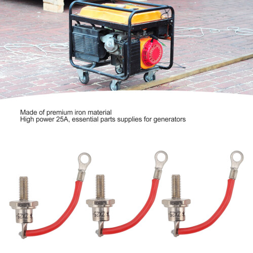High Power 25A ZX25 Generator Rectifier Diode Portable Easy Install 2