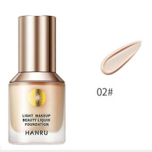 (Oily Skin - Natural Ivory) Liquid Skin Foundation Flawless Full Coverage Face Makeup Concealer Oil Control Moisturizing