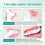 2pcsTeeth Whitening Toothpaste, Foam Toothpaste Tooth Paste Tooth Mousse for Sensitive Teeth, Fluoride-Free Toothpaste 4