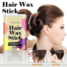(1pcs) 1/2Pcs Salon Ultimate Hair Styling Finishing Wax Stick with Castor Oil For Wig & Women Men Unisex Hair