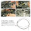 24in Stainless Steel Throttle Cable for Car Modification, Universal 12