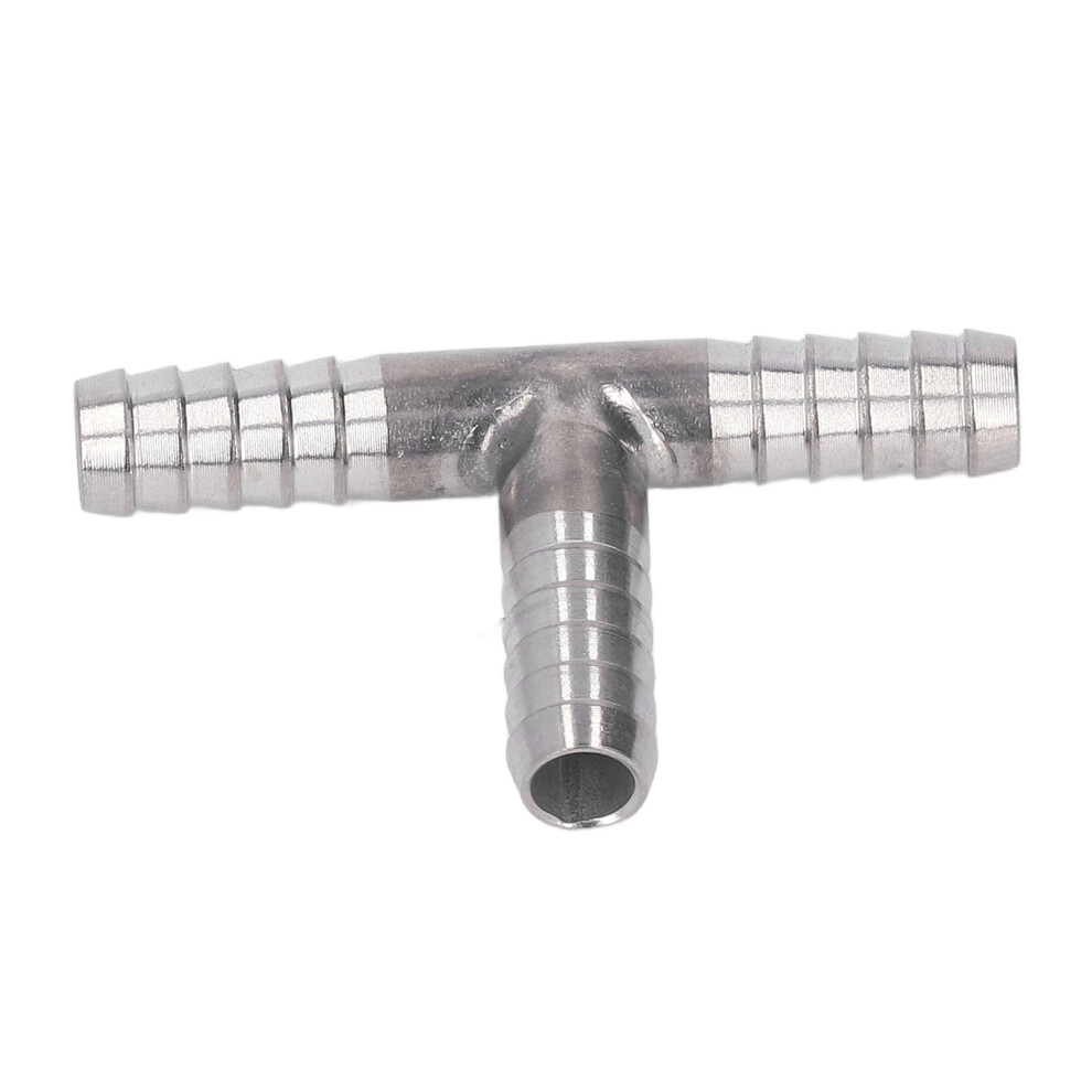 8Mm Barb Tee For Gas & Liquid - Strong Stainless Steel Construction 8171339336046