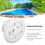 Versatile G2 Pool Overflow Drain - Adjustable Angle Easy Clean Design 7