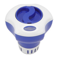 Eco-Friendly PVC Pool Chemical Dispenser 17x17x18cm with Thermometer