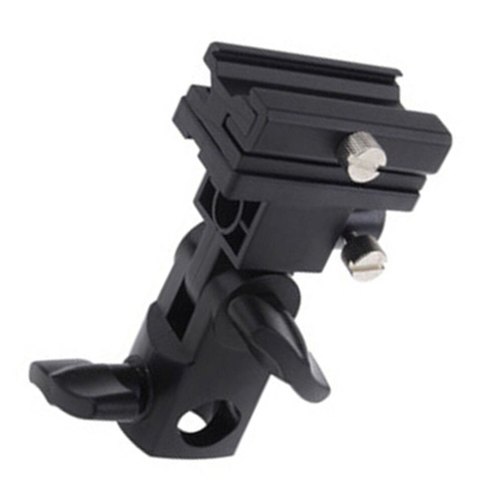 Hot Shoe Flash Adapter With Swivel Mount And Umbrella Support For Photography Light 4981339342695