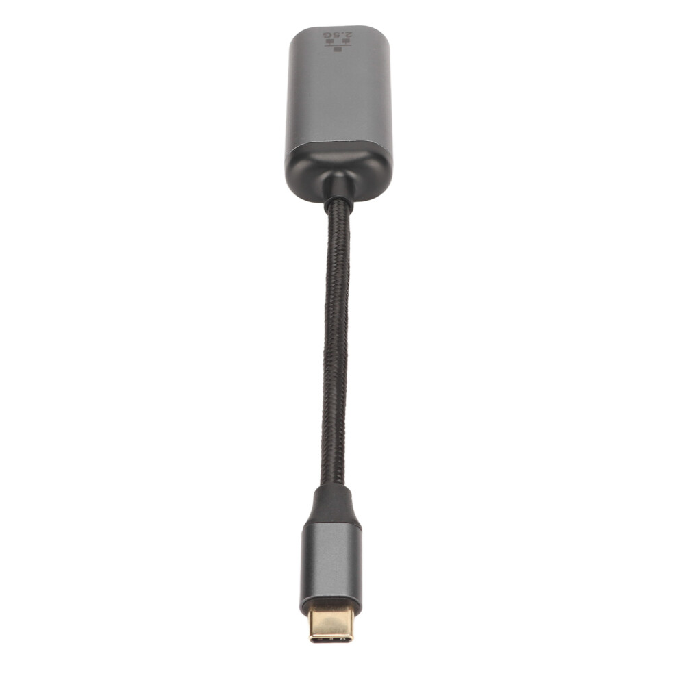 USB C to Ethernet Adapter 2.5G Gigabit LAN RJ45 Plug and Play Network Converter
