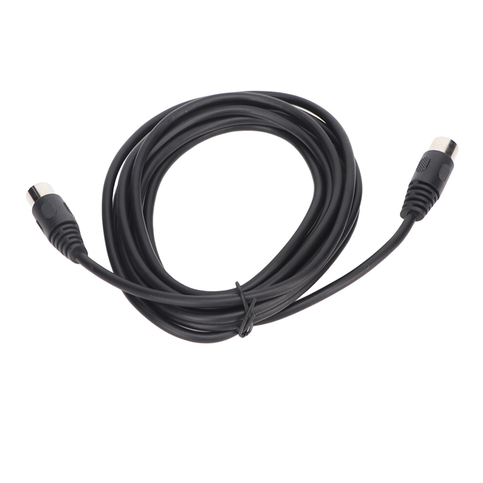 3 Meters 6 Pin Din Male To Male Audio Signal Cable Plug And Play Cord 7901339344175