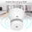 Tuya App Compatible Smoke Alarm with Remote Control & LED Alert 6