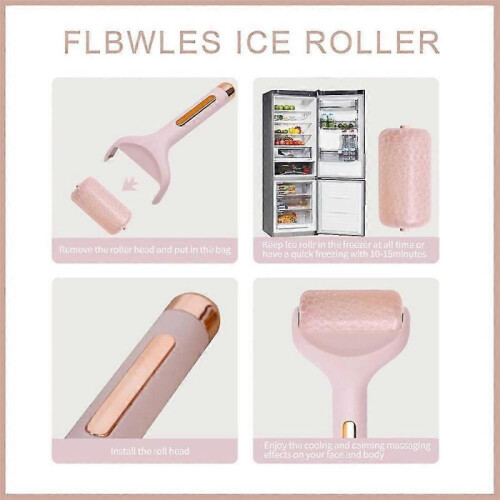 Ice Roller Massager Anti-wrinkles Handheld Rolling Stick Face Lifting Massage Roller 2