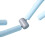 Hüfttrainer Stahl/NBR/PP - Oberschenkel-Toner, Blau 5
