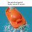 (red) Dumpling Maker Hand-made Small Skin Press Mould Kitchen Gadget Manual Dumpling Making Tool With Spoon 4