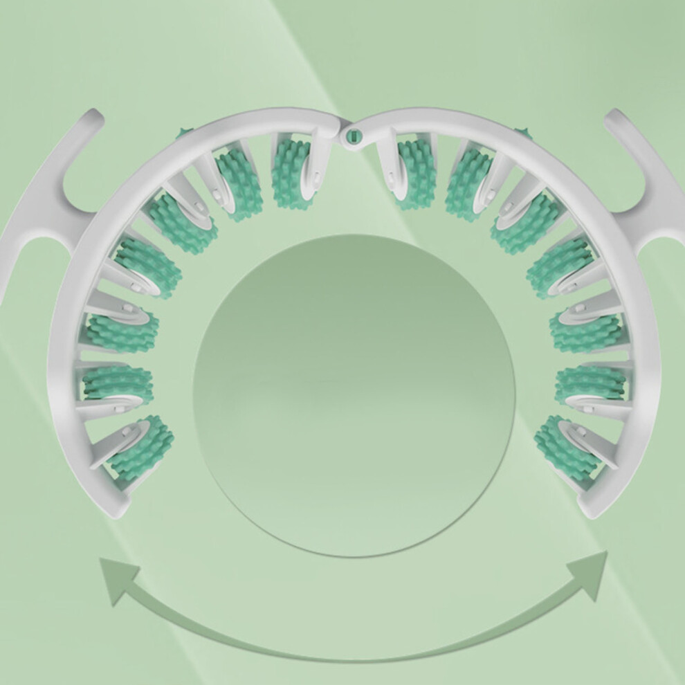 Green Cellulite Massager Manual Roller - Multifunctional, 820G