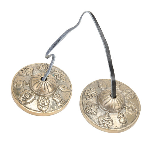 Tibetische Messing-Becken – Glücksmuster, Geschenk 2
