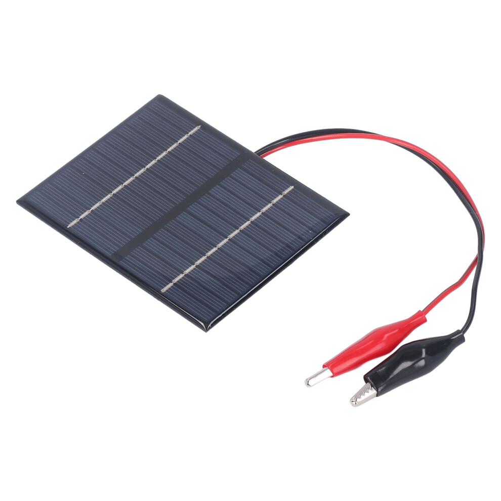 1.5W 12V Polysilicon Solar Panel Portable Compact Lightweight 8481339366333