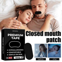 30 Pack Sleep Strips for Sleeping, Sleep Mouth Tape for Less Mouth Breathing Better Nose Breathing