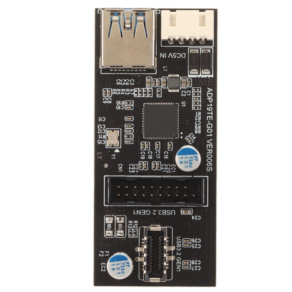 Usb3.2 Gen1 To 19Pin Type E Adapter Card 5Gbps For Windows/Linux 7891339372509