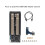 High-Performance PCI E to Dual PCI Card Blue LED Robust Capacitor Filtering 6