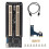 High-Performance PCI E to Dual PCI Card Blue LED Robust Capacitor Filtering 2