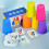 Stacking Cups Game with 50 Challenges Card, 6 Stacking Cups, Sturdy Plastic, Classic Family Game 4