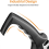 Knife Sharpener, 3 in 1 Professional Knife Sharpener, Manual Knife Sharpener, Knife Sharpener (Black) 5