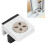 Durable Zinc Alloy Window Lock - No Drill Install with Rubber Pad 14