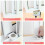 Durable Zinc Alloy Window Lock - No Drill Install with Rubber Pad 9