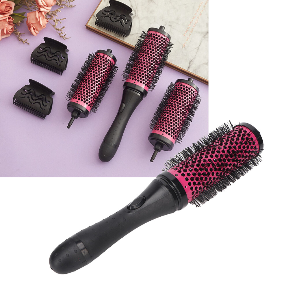 Ergonomic 6 Pcs Round Hair Brush Set with 3 Diameter Barrels
