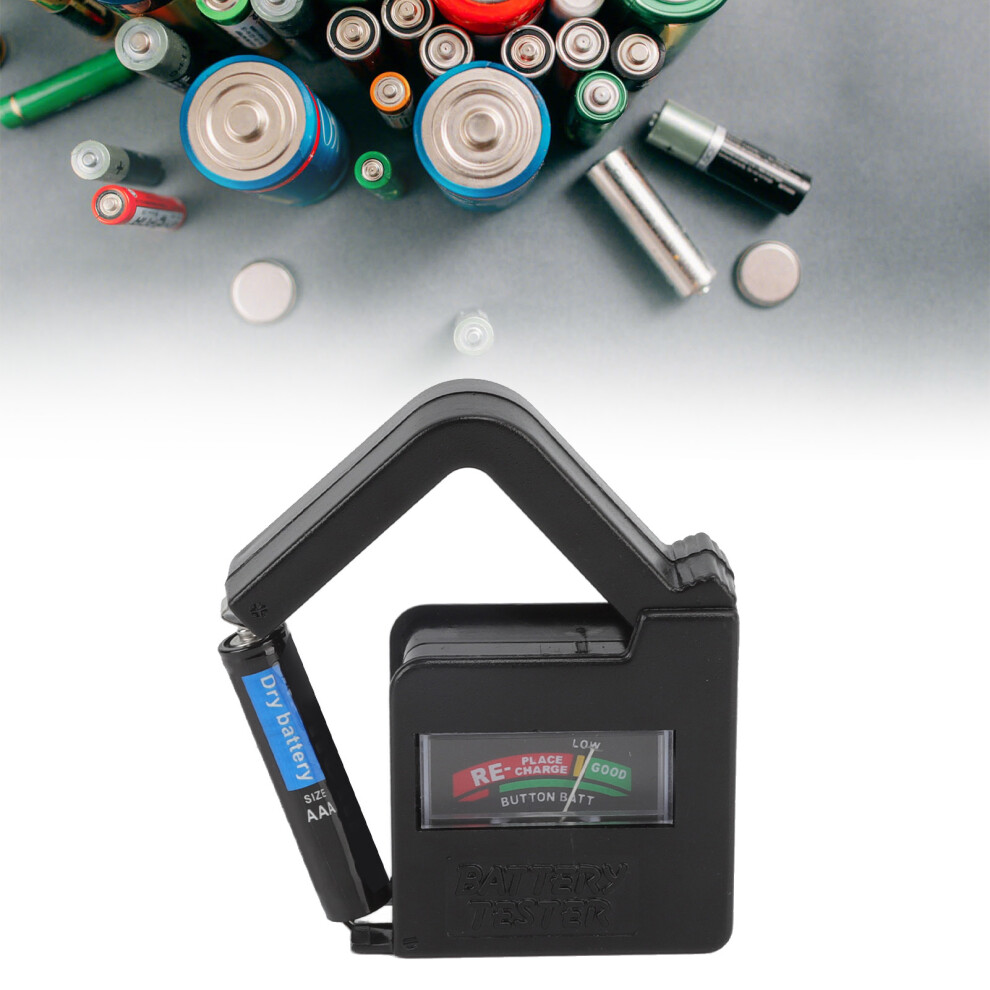 Digital Battery Tester 9V/Aa/Aaa/1.5V, Portable, High Accuracy 4611339377990